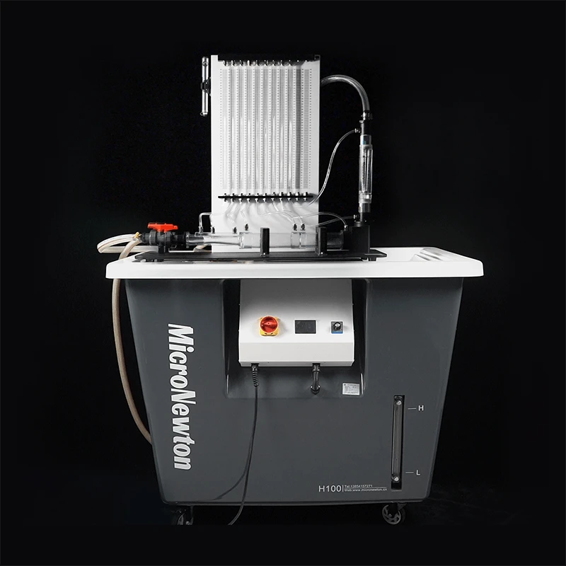 H103-Aparato experimental de medici&oacute;n de flujo