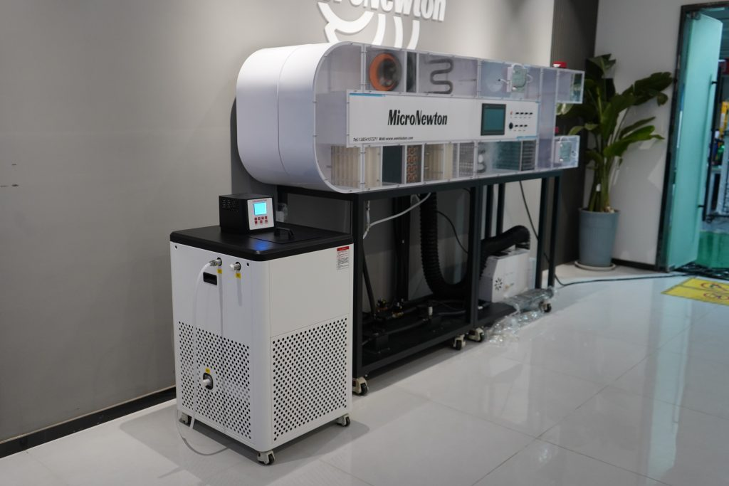 Banco de pruebas de simulación HVAC: plataforma experimental de refrigeración, calefacción, deshumidificación y termodinámica