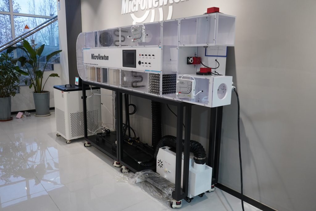Banco de pruebas de simulación HVAC: plataforma experimental de refrigeración, calefacción, deshumidificación y termodinámica