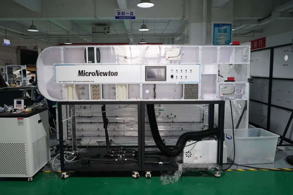 Banco de pruebas de simulación HVAC: plataforma experimental de refrigeración, calefacción, deshumidificación y termodinámica