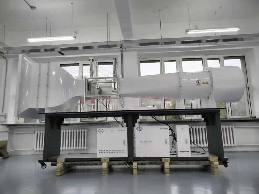El Instituto de Tecnología de Harbin equipa un laboratorio aeroespacial con una serie de túneles de viento subsónicos para la educación práctica en aerodinámica