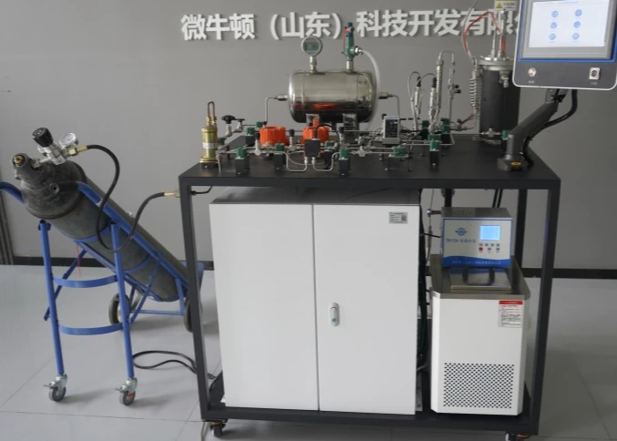 El sistema experimental de adsorci&oacute;n de di&oacute;xido de carbono respalda la investigaci&oacute;n y la ense&ntilde;anza de la captura de carbono en una importante universidad china